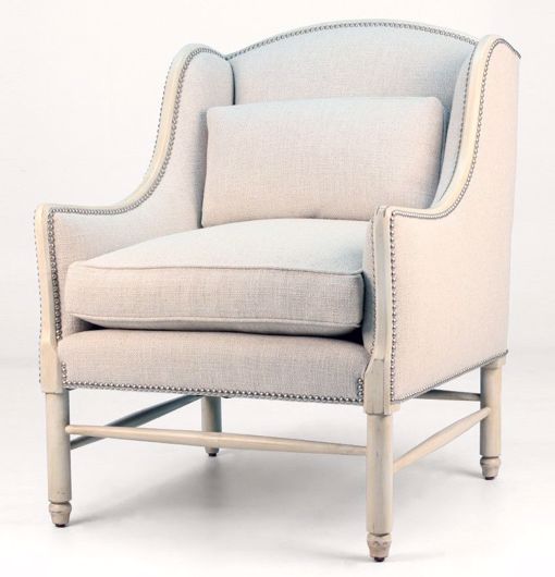 Picture of FRENCH NORMANDIE WING CHAIR
