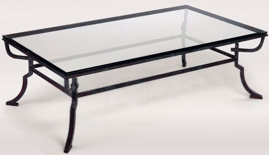 Picture of CARDIFF IRON & GLASS TABLE